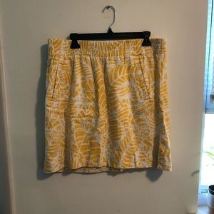 LOFT Linen Skirt